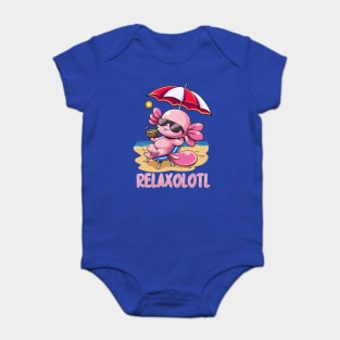 Summer Axolotl Baby Bodysuit